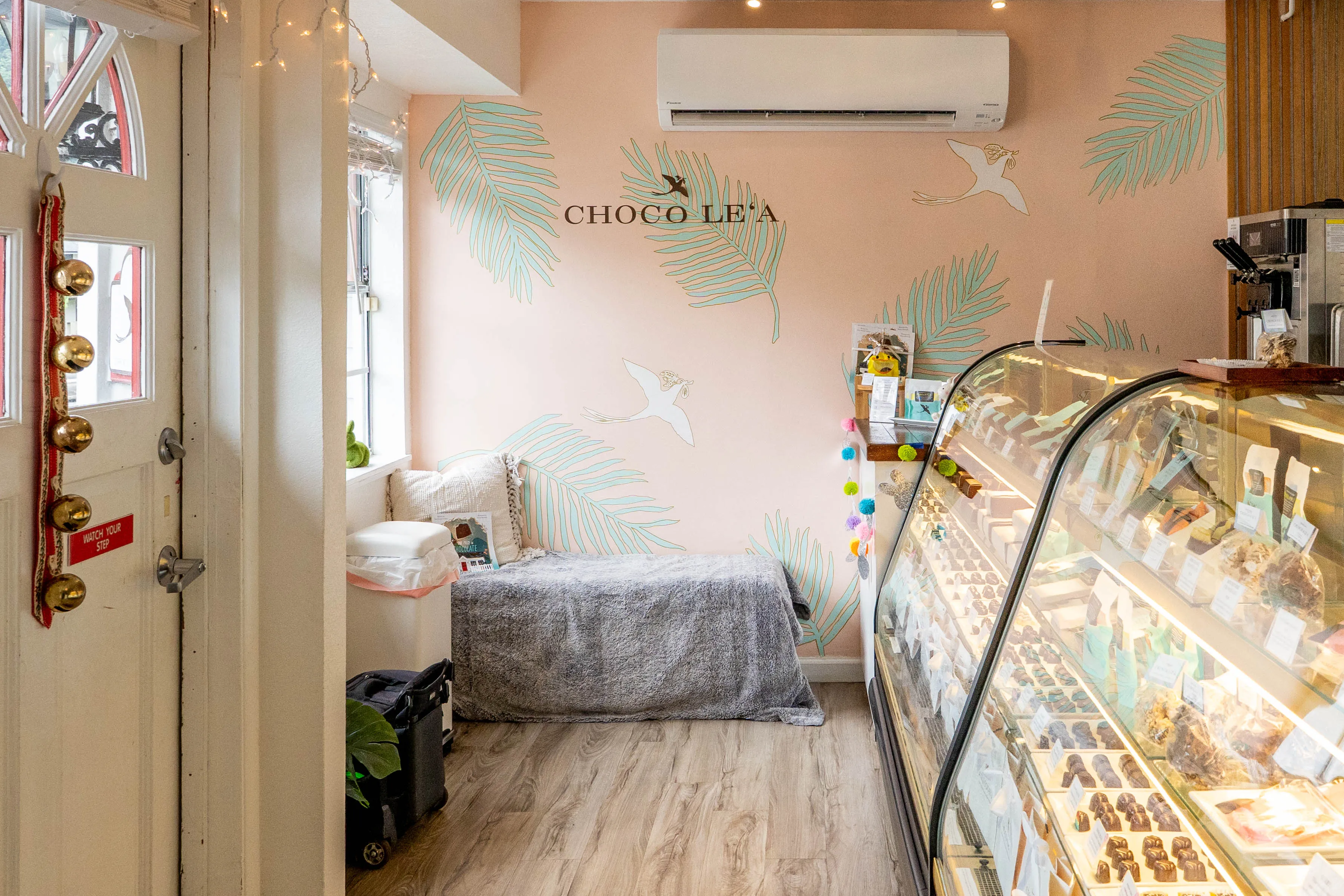 Choco le'a の内観